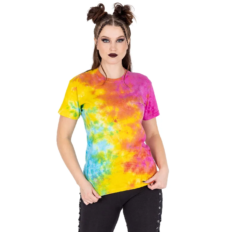KENDALL T SHIRT - MULTI Casual Plain Short Shirt