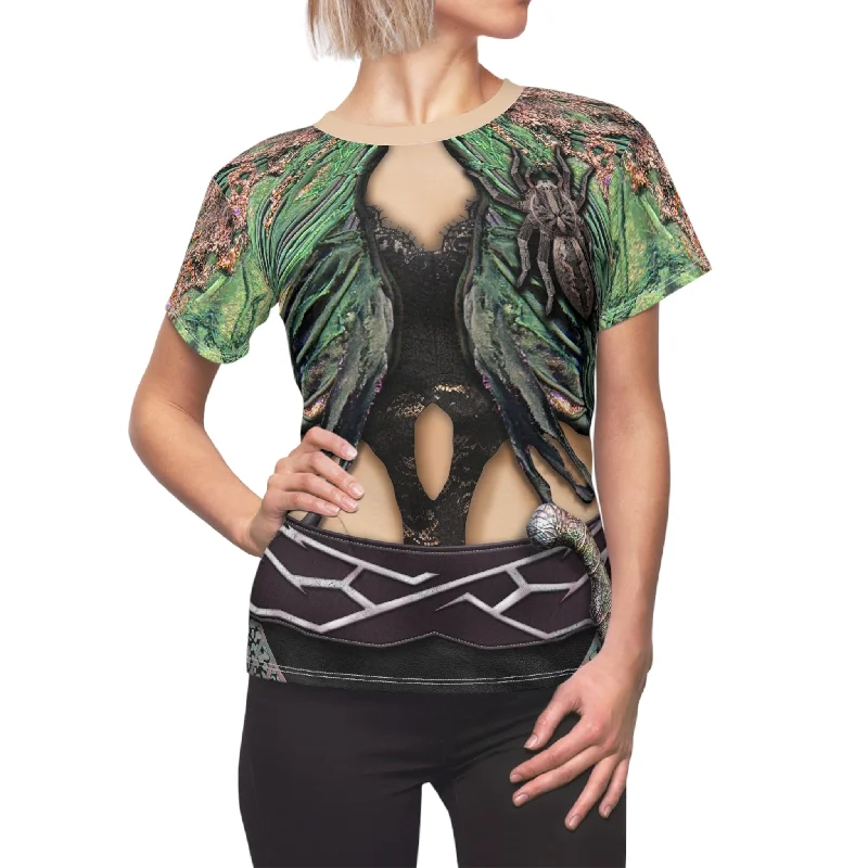 Rio Vidal Women's Shirt, Agatha All Along Series Costume Comfortable Fit Short Shirt Rio Vidal Women's Shirt, Agatha All Along Series Costume Comfortable Fit Short Shirt