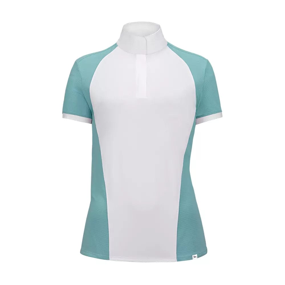 RJ Classics- Remi Show Shirt (Porcelain Green) Chic Silk Short Sleeve Shirt