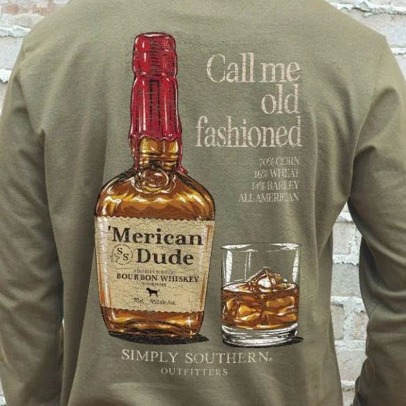 Simply Southern Unisex Fit Old Fashioned Long Sleeve Tshirt Trendy Short Sleeve Blouse Simply Southern Unisex Fit Old Fashioned Long Sleeve Tshirt Trendy Short Sleeve Blouse