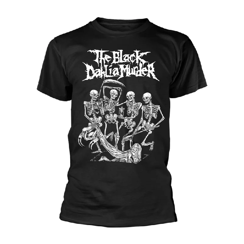 The Black Dahlia Murder | Official Band T-Shirt | Dance Macabre Nylon Fabric Polyester Fabric Spandex Fabric The Black Dahlia Murder | Official Band T-Shirt | Dance Macabre Nylon Fabric Polyester Fabric Spandex Fabric