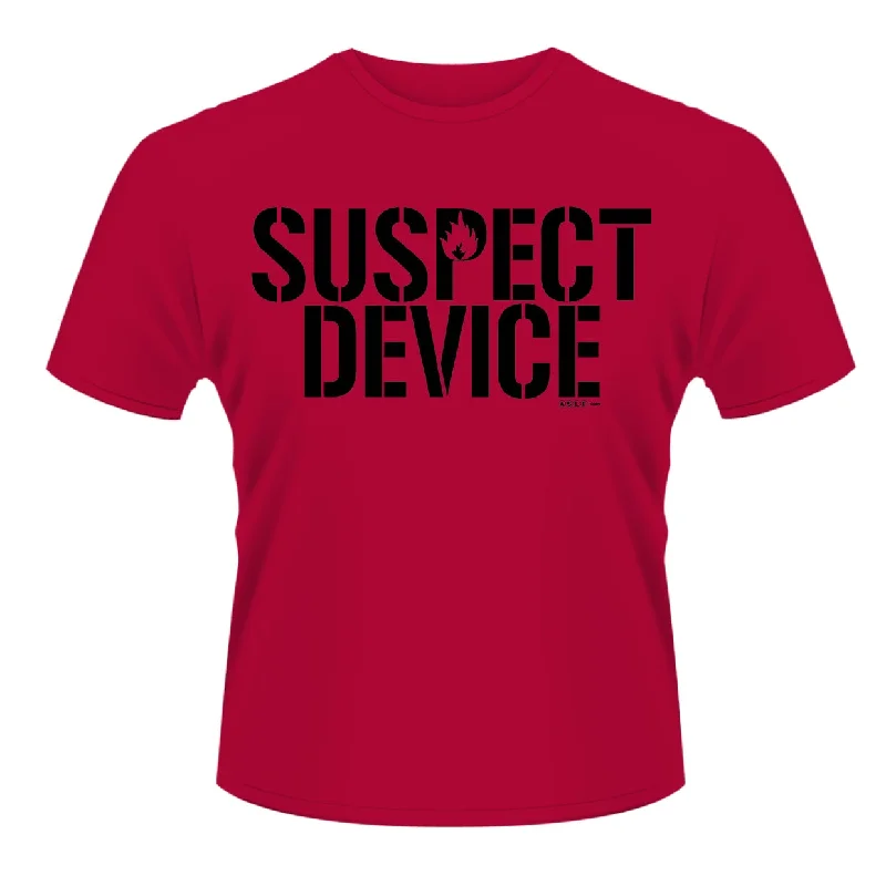 Stiff Little Fingers Unisex T-shirt: Suspect Device Spandex Blend Rayon Blend Denim Blend Stiff Little Fingers Unisex T-shirt: Suspect Device Spandex Blend Rayon Blend Denim Blend