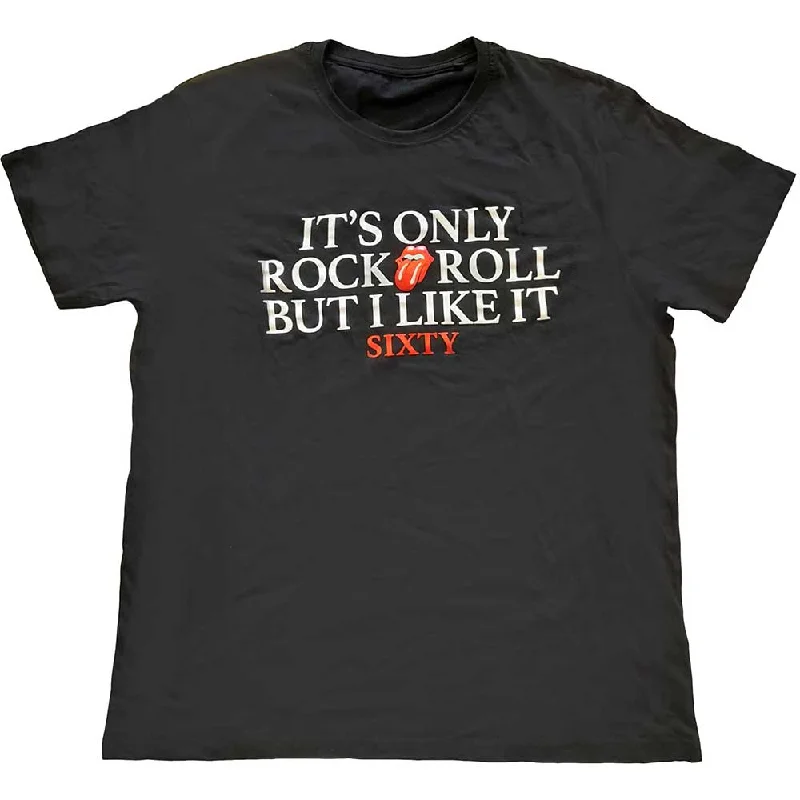 The Rolling Stones | Official Band T-Shirt | Sixty It's only R&R but I like it (Foiled) Fashionable Trendy Casual The Rolling Stones | Official Band T-Shirt | Sixty It's only R&R but I like it (Foiled) Fashionable Trendy Casual