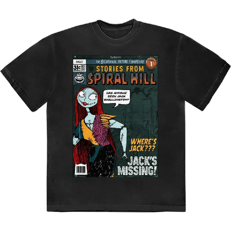 Disney | Official Band T-Shirt | The Nightmare Before Christmas Spiral Hill Sally Handmade Hand-knitted Hand-woven Disney | Official Band T-Shirt | The Nightmare Before Christmas Spiral Hill Sally Handmade Hand-knitted Hand-woven