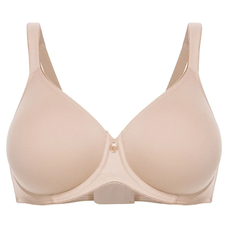 Felina Pure Balance Spacer Bra Sand Stretchy Full Coverage