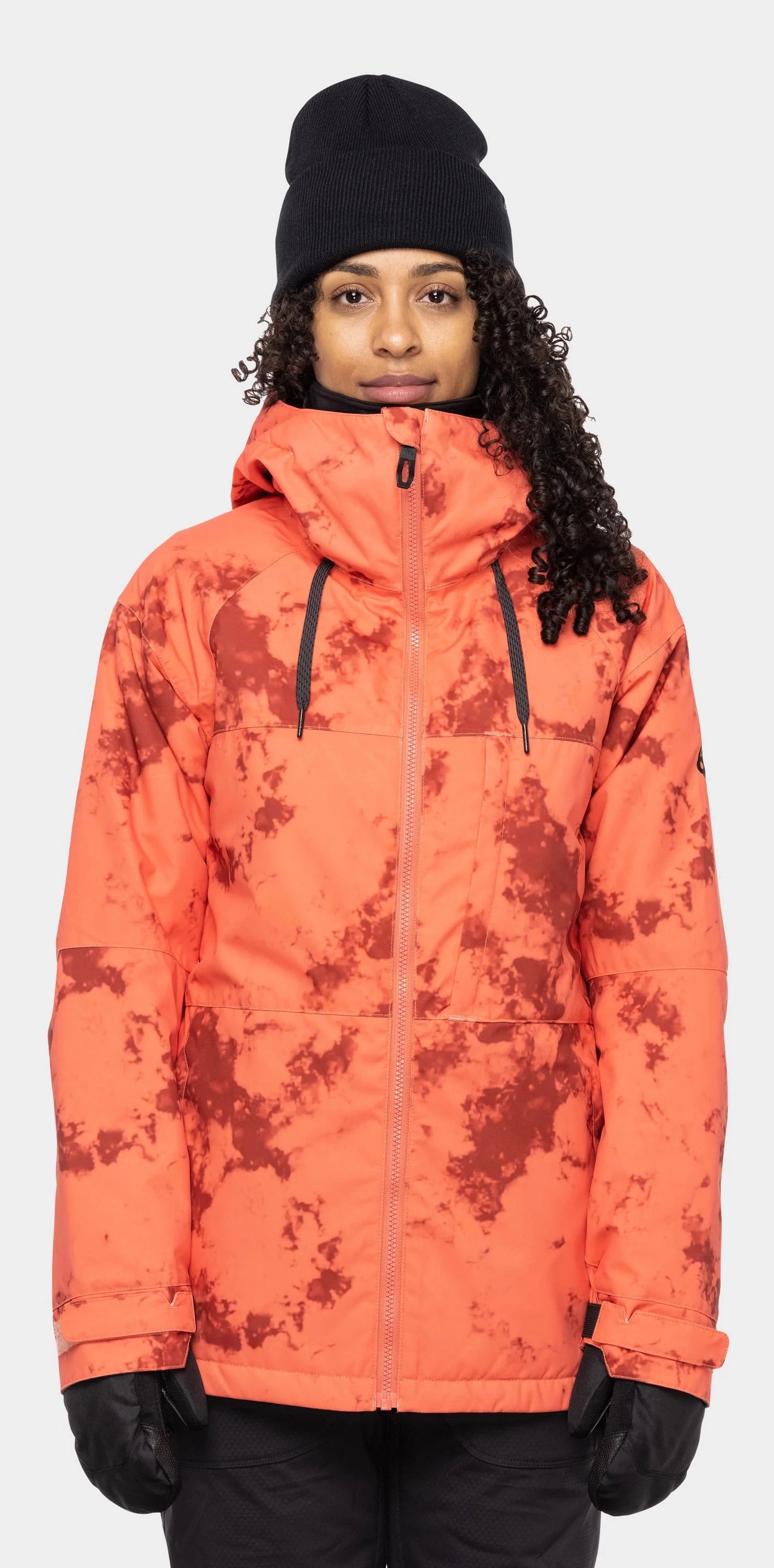 686 Athena Insulated Jacket Womens Hot Dazed Coral Quilted Jacket Puffer Jacket Insulated Jacket