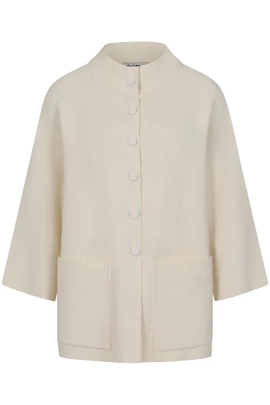 Alice Collins 033A200 Wild Oat Cream Karlie Jacket Appliqued Jacket Beaded Jacket Sequined Jacket