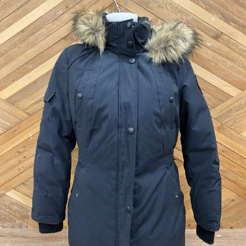 AlpineTek - Women's Down Winter Jacket: Black-women-XS Collared Jacket Crew Neck Jacket Turtle Neck Jacket AlpineTek - Women's Down Winter Jacket: Black-women-XS Collared Jacket Crew Neck Jacket Turtle Neck Jacket