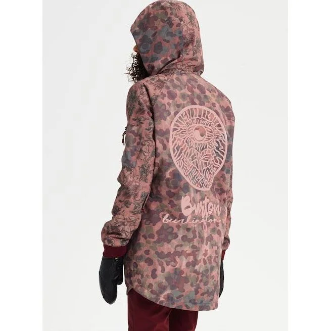 Burton Mossy Maze Jacket Welt Pockets Slit Pockets Flap Pockets