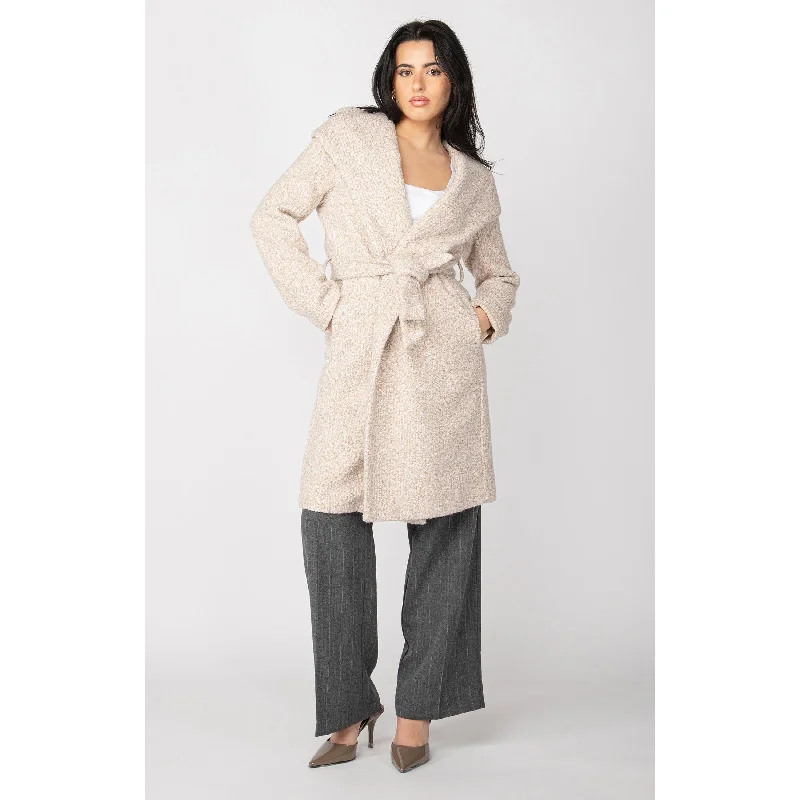Dex Black Tape Hooded Jacket Cardigan Sweater Pullover