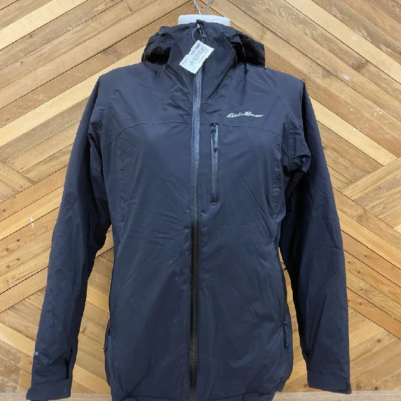 Eddie Bauer - Women's First Ascent Insulated Shell Jacket - MSRP comp $350: Black-women-MD Corduroy Jacket Velvet Jacket Brocade Jacket