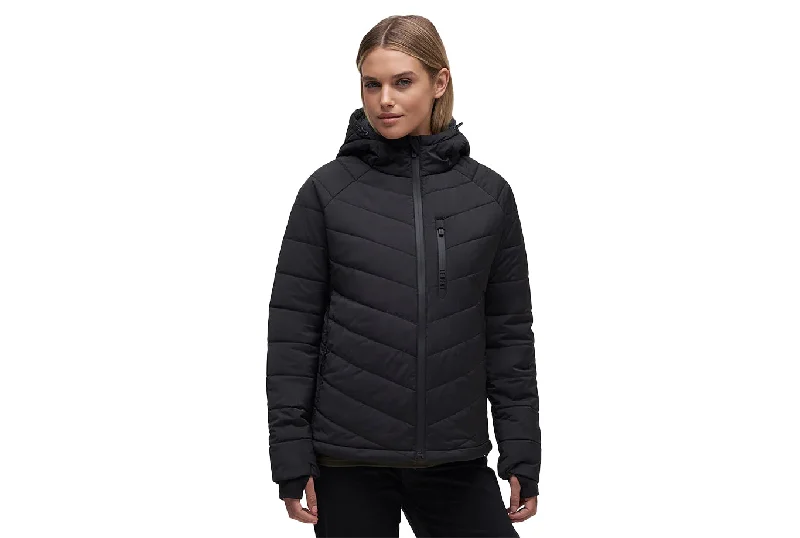 GENEPI WOOL INSULATED HOODED JACKET Oversized Jacket Tailored Jacket Straight Jacket GENEPI WOOL INSULATED HOODED JACKET Oversized Jacket Tailored Jacket Straight Jacket