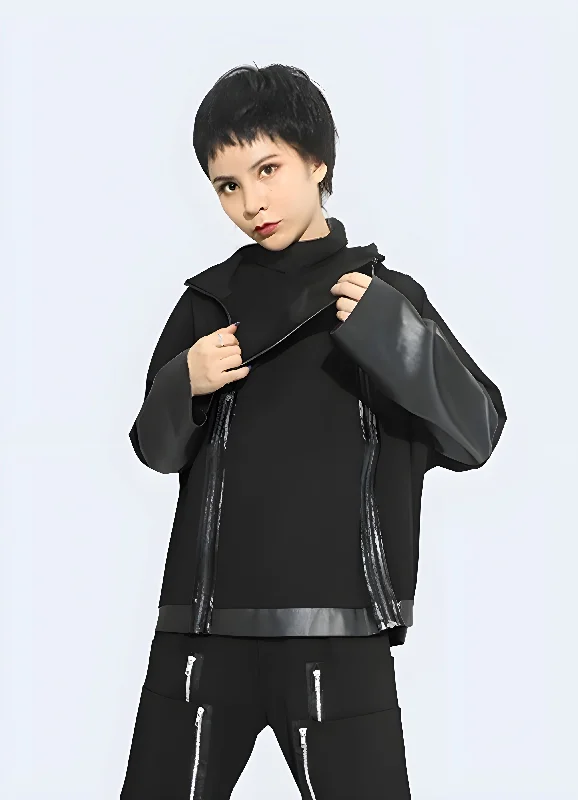 High Collar Jacket Women's Chenille Jacket Brocade Jacket Lace Jacket