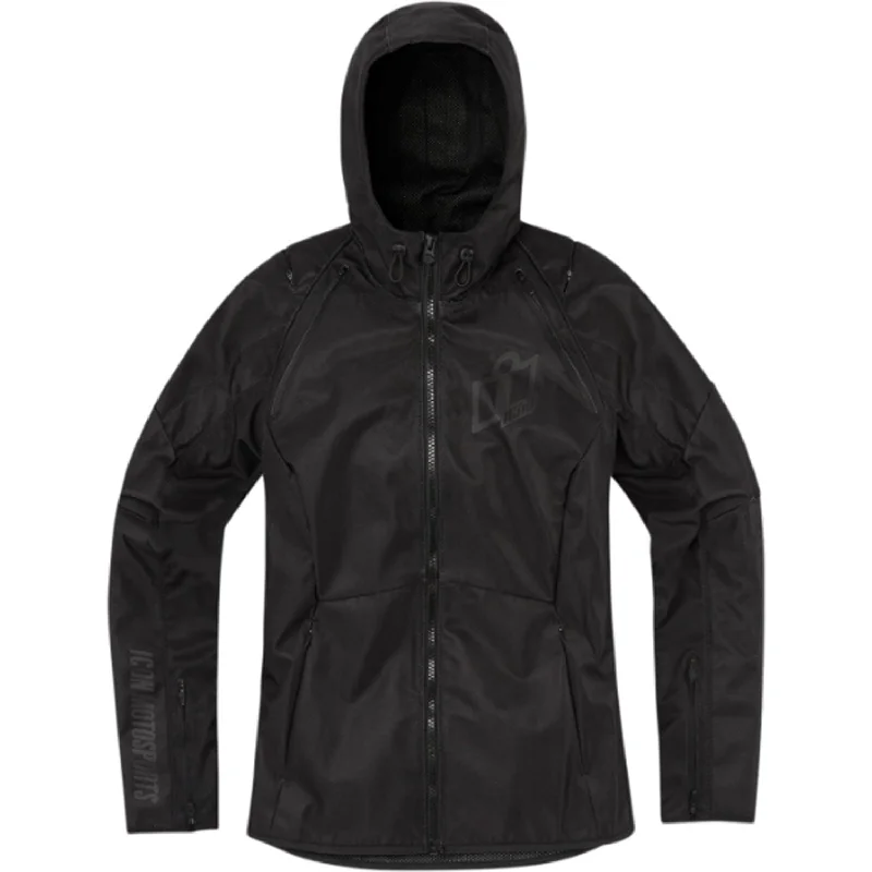 ICON Women's Airform Jacket Denim Jacket Leather Jacket Suede Jacket