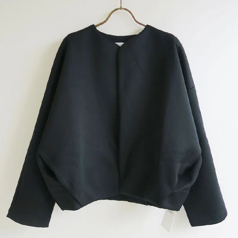 【IIROT/イロット】<br>Curve jersey Jacket <br>027-024-CJ02 Appliqued Jacket Beaded Jacket Sequined Jacket