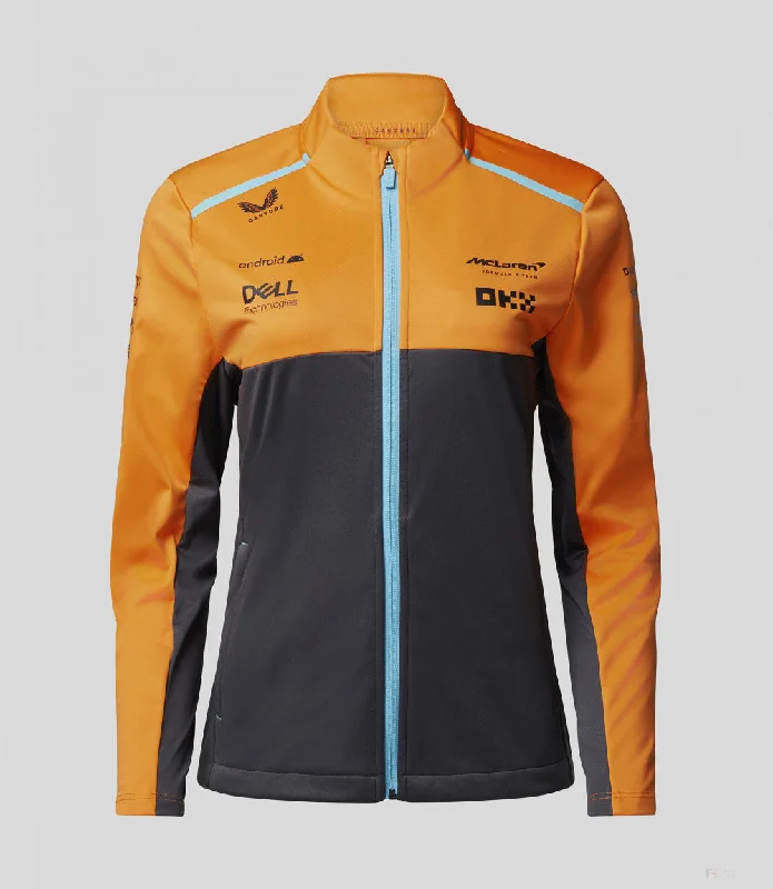 Mclaren Soft Shell Jacket Tiered Jacket Buttoned Jacket Zippered Jacket