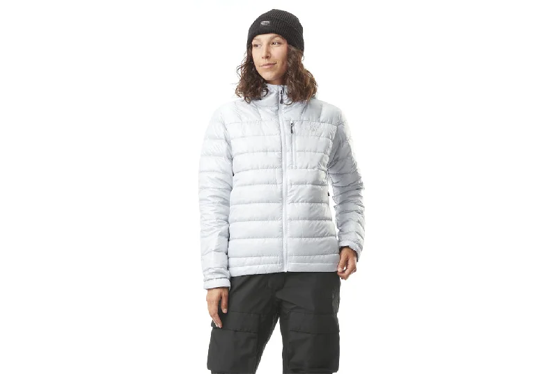 MID PUFF DOWN W JACKET Herringbone Jacket Checkered Jacket Solid Jacket