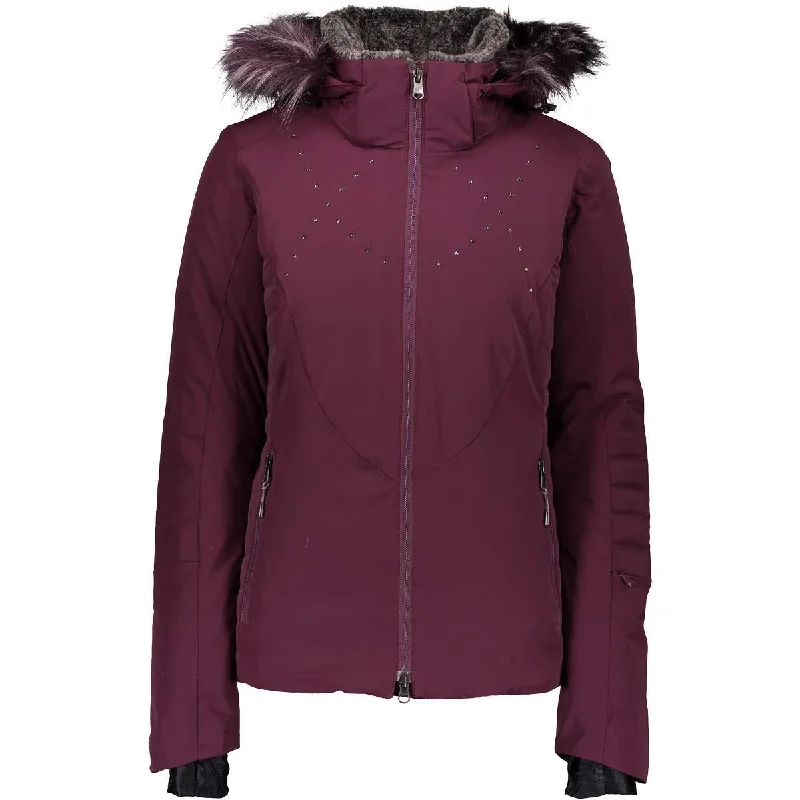 Obermeyer Evanna Down Jacket Striped Jacket Polka Dot Jacket Floral Jacket