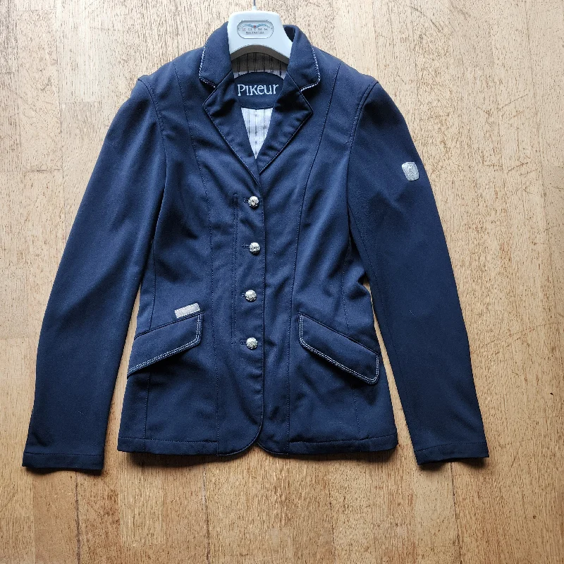 Pikeur Navy Show Jacket ladies 8 Collared Jacket Crew Neck Jacket Turtle Neck Jacket