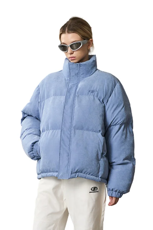 Stand Up Collar Velvet Down Jacket Hooded Jacket Caped Jacket Shawl Collar Jacket