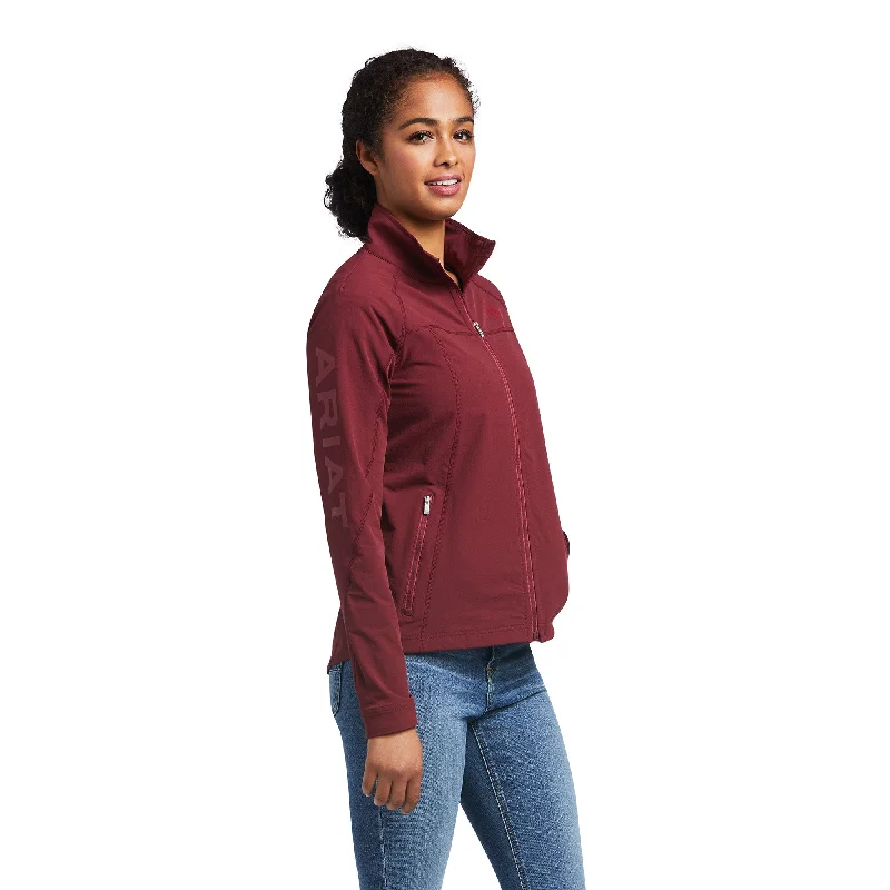 Ariat Women's Softshell Agile Zinfandel Jacket Rayon Jacket Velvet Jacket Corduroy Jacket