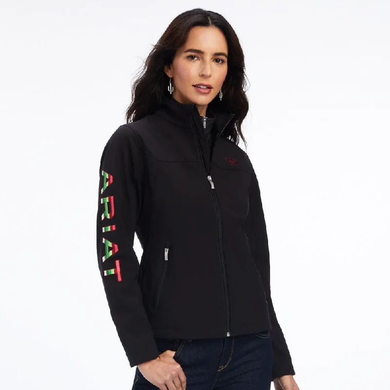 Ariat Softshell Jacket Rosas Women's Zippered Jacket Buttoned Jacket Snapped Jacket