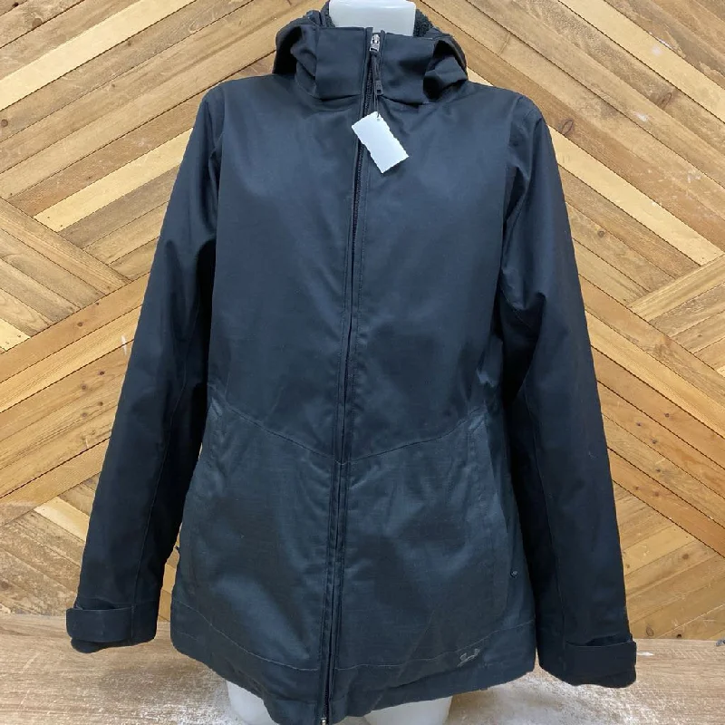Under Armour Storm - Women's 3-in-1 Winter Jacket - MSRP comp $250: Black-women-LG Cotton Jacket Linen Jacket Terry Jacket