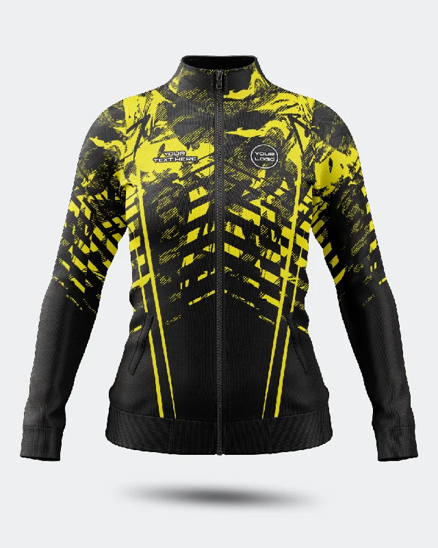 Womens Arizona Training Jacket Range Zip Front Button Front Snap Front