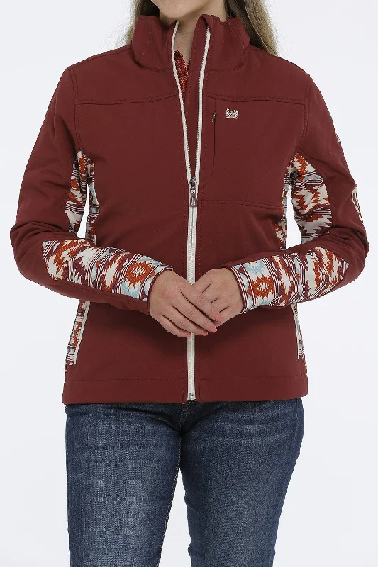 CINCH WOMEN'S CONCEALED CARRY BONDED JACKET - BURGUNDY Plaid Jacket Tartan Jacket Houndstooth Jacket CINCH WOMEN'S CONCEALED CARRY BONDED JACKET - BURGUNDY Plaid Jacket Tartan Jacket Houndstooth Jacket