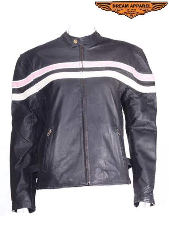 Womens Reversible Motorcycle Jacket Jersey Jacket Tulle Jacket Batik Jacket
