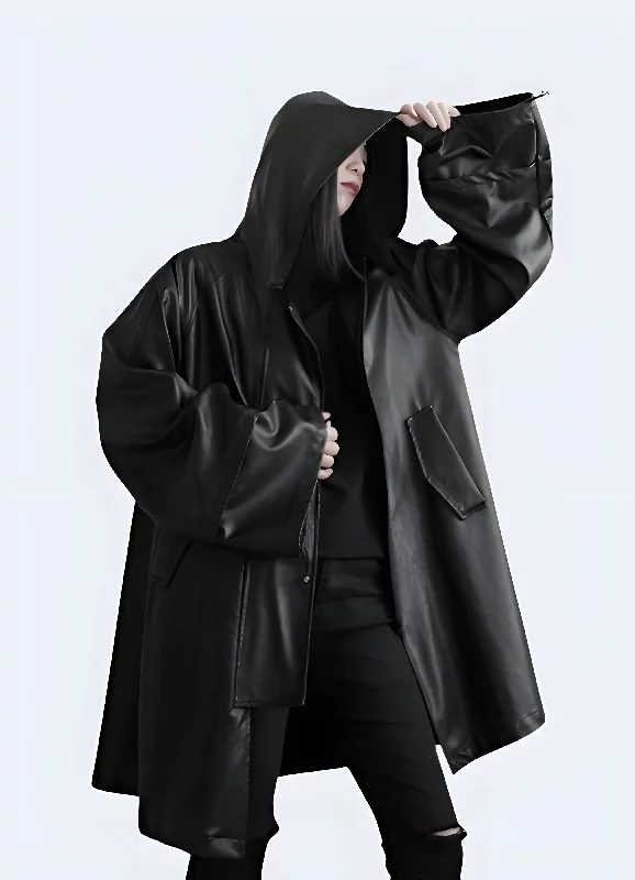 Women's Waterproof Rain Jacket Zippered Front Buttoned Front Snap Front