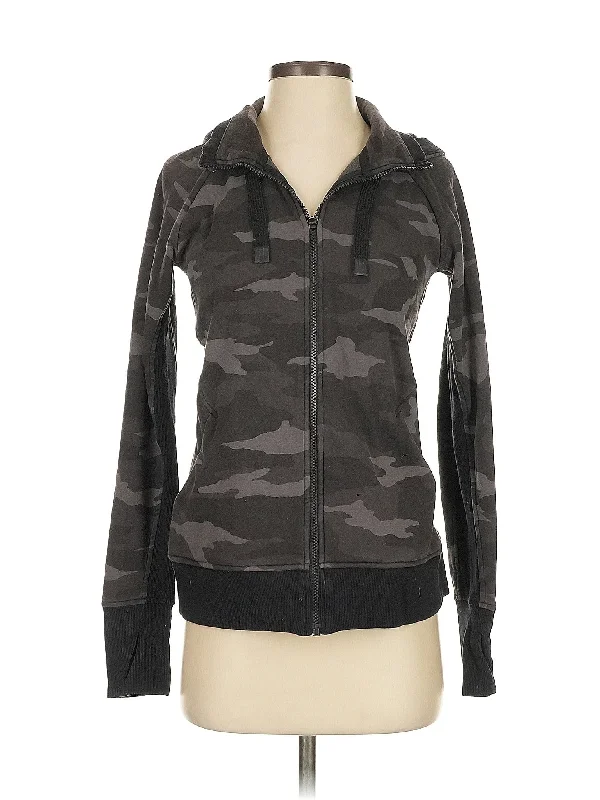 Zip Up Hoodie Hoodie with Zipper Placket Modern Functional