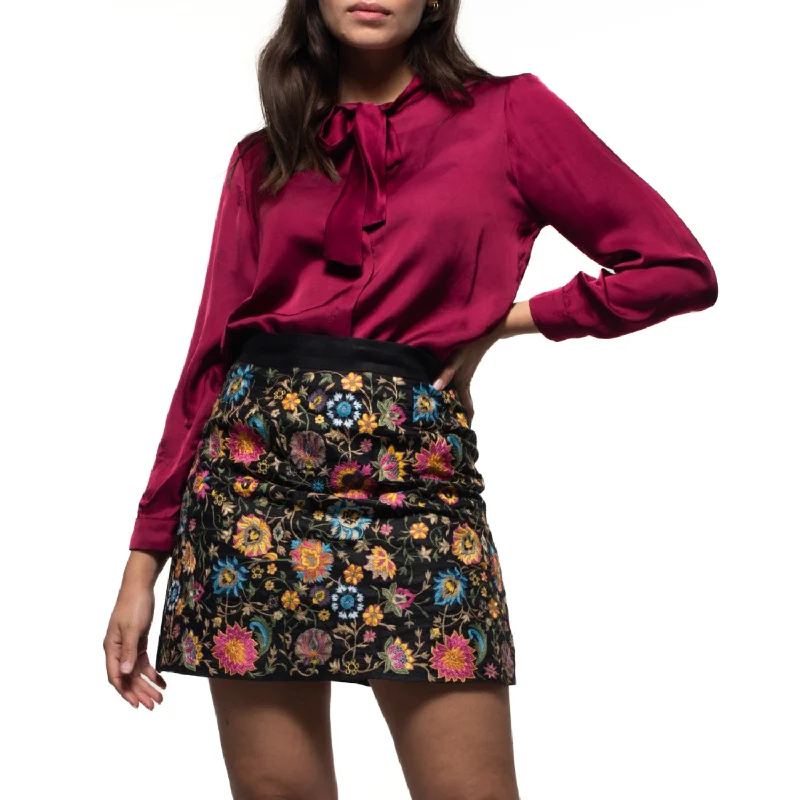Eros Mini Skirt slim fit skirt